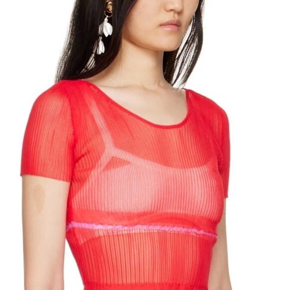 Red Le Papier 'La Maille Sognu' T-Shirt